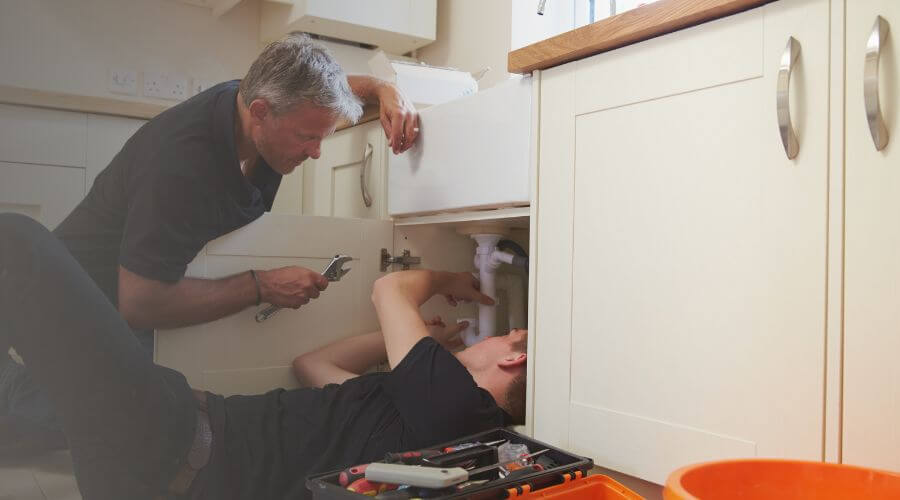 Professional burst pipe repair services in Dix, NE